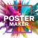 Flyer, Postermaker & Ontwerp icon