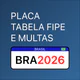 Consulta Placa, Fipe e Multa