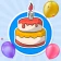 Cartão Mensagem de Aniversário icon