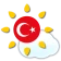 Bedava Türkiye'de hava durumu icon