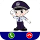 Policia de Niños Llamada Falsa