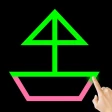 Desenho linha: Sem lift Puzzle icon
