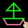Lijntekening: No lift icon
