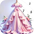 Colorir princesa icon