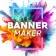 Banner Maker: Design de Banner icon