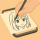 Lightbox draw - papel de calco