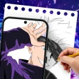 Desenho AR: Esboço de Anime icon