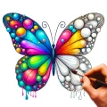 Butterfly Draw Step by Step