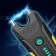 Electric stun gun: shock prank icon