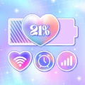 Cute Emoji Battery Widget
