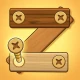Screw Puzzle: Wood Nut & Bolt™