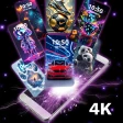 Papel de parede animado 4K icon