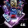 Papel de parede animado 4K icon