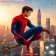 Jogo herói lutador aranha icon