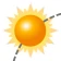 Posición de sol y luna icon