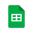 Hojas de cálculo de Google icon