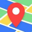 GPS-routeplanner: radarkaart icon