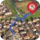 Mappa satellitare GPS icon