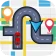 haritalar ve GPS rota bulucu icon