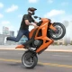 Jogo Moto Wheelie Grau 3D