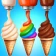 sorvete cone Bolinho cozimento icon