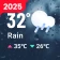Local Weather:Previsão ao vivo icon