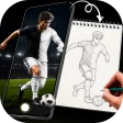 Football Draw: Sketch & Trace icon