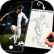 Football Draw: Sketch & Trace
