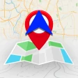 Mapas todo en uno, velocímetro icon