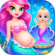 Mermaid Mommy Baby Care Game