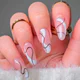 Desenhos de unhas em esmalte