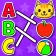 Kinderspellen: kleuren, puzzel icon