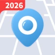 Locatie delen icon