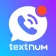 TextNum: Call + Text for Now！ icon
