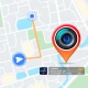 Câmara GPS: Mapa, Data e Hora