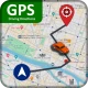 GPS ナビゲーション、地図、ルート