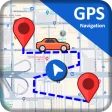 GPS ナビゲーション 地図、 交通 icon