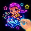 Magic Doodle: Neon Drawing icon