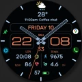WFP 236 Hybrid watch face