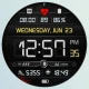 MD111 Digital watch face