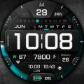 MD283 3D Digital watch face