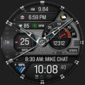 MD335 Hybrid watch face