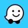 Waze-navigatie en live verkeer icon