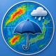 雨雲レーダー：気象庁データに基づく天気予報と雨通知⁠