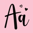 Fonts Art: フォント, 特殊文字記号付きキーボード icon