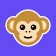 Monkey - make new friends icon