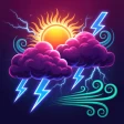 Hava Durumu: UV•Rüzgar•Widget icon