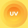 UV-index: Bruinen & Zon icon