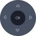 Hitachi Smart TV Remote
