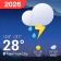 Lokaal weer (Alert Widget) icon